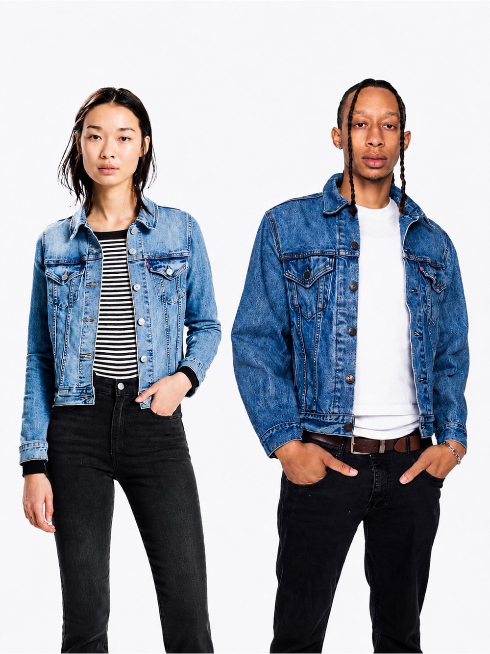 Levi's Original Trucker Jacket 
Medium Wash size Small